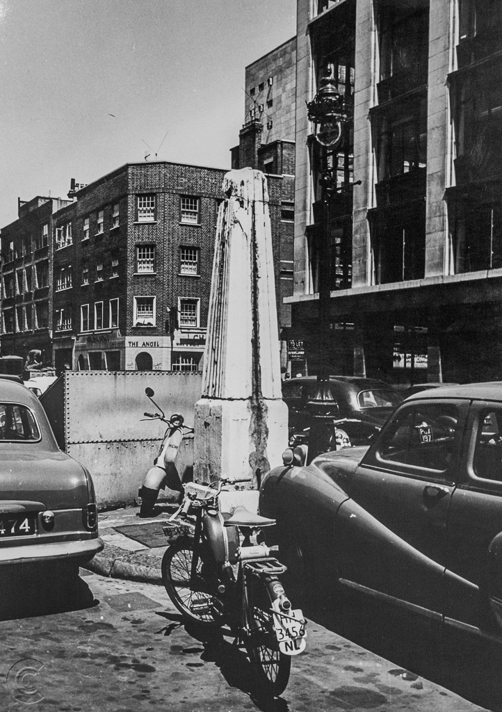 America Square, City of London, 1957, looking North-East. Photographer: James D Wills.