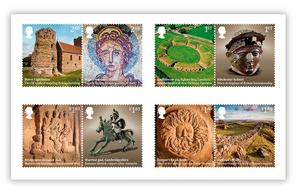 Royal Mail - Roman Britain stamps